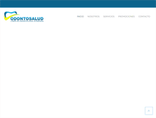 Tablet Screenshot of odontosaludchile.cl